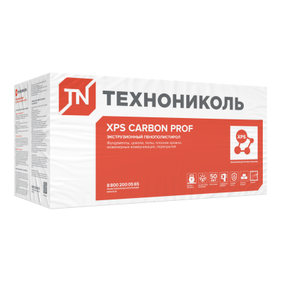 XPS CARBON PROF 1180х580х80-L (5 плит, 3,422 кв.м) - 1